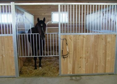 Panneaux portatifs extérieurs de stalle de cheval de ferme, portes d'écurie de cheval de taille de 2200mm