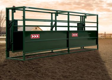 Appareils de manutention de bétail populaire 2 systèmes de fonctionnement de roulement de bétail de portes