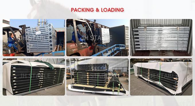 La stalle en métal de la norme 3m de l'Australie affronte la construction préfabriquée portative extérieure de grande taille 10