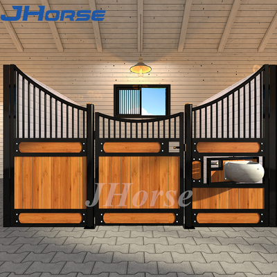 Adaptez les avants aux besoins du client de stalle de cheval de conception, avants européens en bois en bambou de stalle
