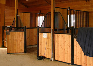 Grange en bambou de plat/cheval de panneaux stables de cheval avec le conducteur de pivot