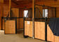 Grange en bambou de plat/cheval de panneaux stables de cheval avec le conducteur de pivot