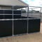 Assemblée facile adaptée aux besoins du client de boîte stable matérielle en bois de cheval dans la couleur noire