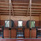 Écurie matérielle en bambou de stalle de cheval adaptée aux besoins du client par l'aciérie de Jinghua