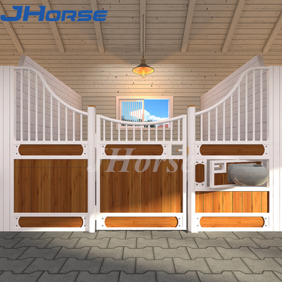 le bâtiment 3.6x2.2 place la porte stable de cheval en bois de plans avec le conducteur de pivot