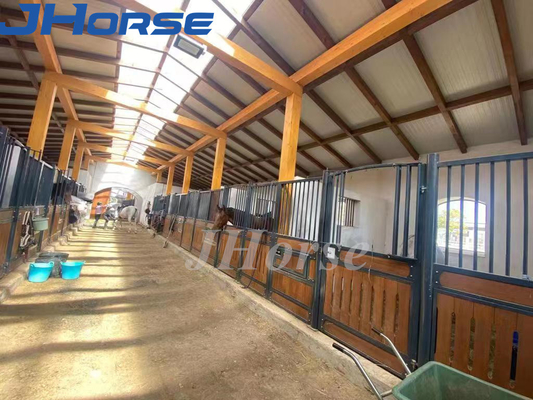 Le cheval européen en bambou de la vue ISO9001 en acier cale la taille de 1.5m-2.2m