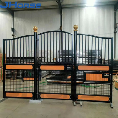 Taille en acier 2.2m de panneau de boîte de grange de cheval de portes stables