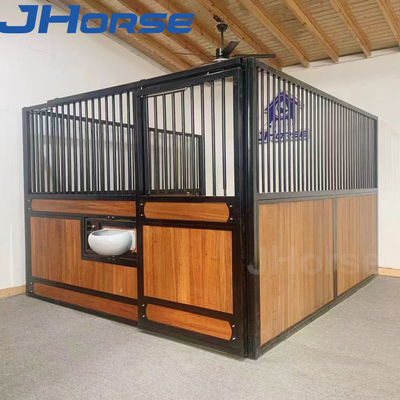 La stalle en bambou de cheval de 7.2ft lambrisse la porte standard de Front Type Powder Coated Sliding