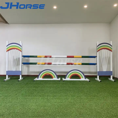 Équipement de saut à cheval portable