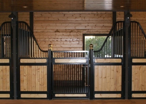 Portes d'avants stables de stalle de cheval de boîte de JH de cheval de longue vie de marque avec du bois en bambou
