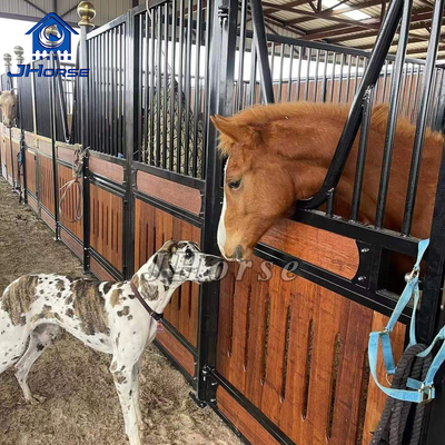 Panneaux stables pour chevaux en extérieur