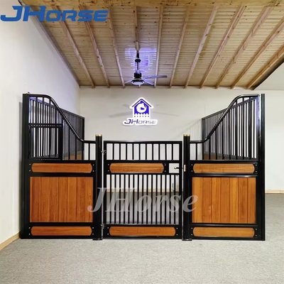 Cheval de couleur personnalisé Panneaux de façade stables hauteur 2,2 m en poudre revêtue de galvanisés