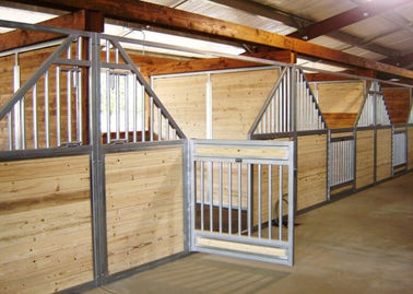 équipement stable de cheval adapté aux besoins du client par 50mm avec l'écurie en acier galvanisée de tube