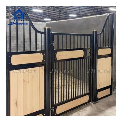 Porte d'écurie personnalisée, belle et résistante aux intempéries avec porte coulissante