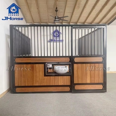 2.25M Durable porte de cheval stable avec surface en poudre