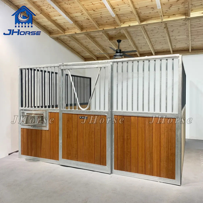 Australie Bamboo carbonisé Cabine de chevaux Équipement stable feuilles planches planches