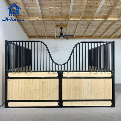 Installation facile Ferme à cheval stable Porte d'entrée équipement équestre préfabriqué pour grande ferme